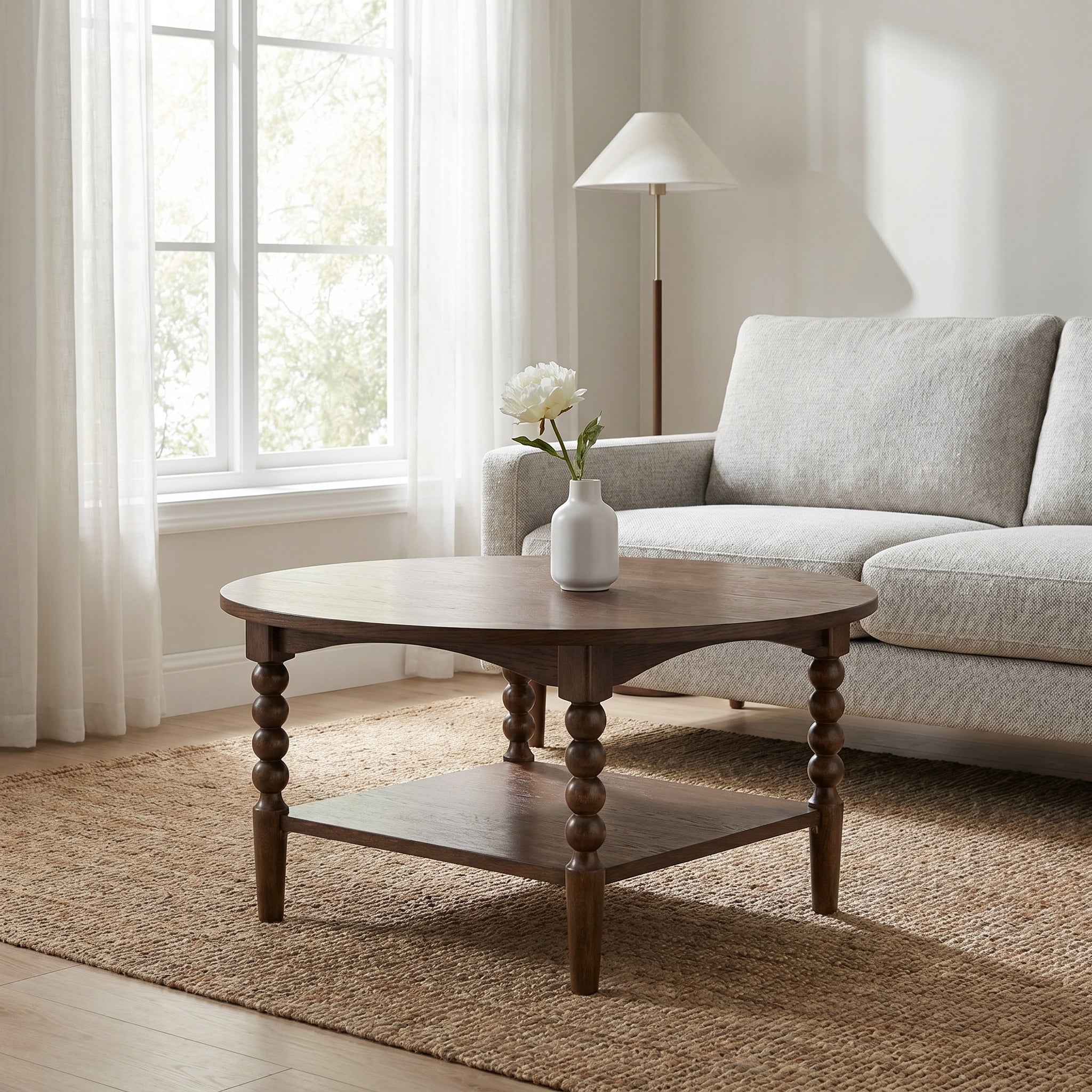 Pembroke 36” Round Cottage Coffee Table