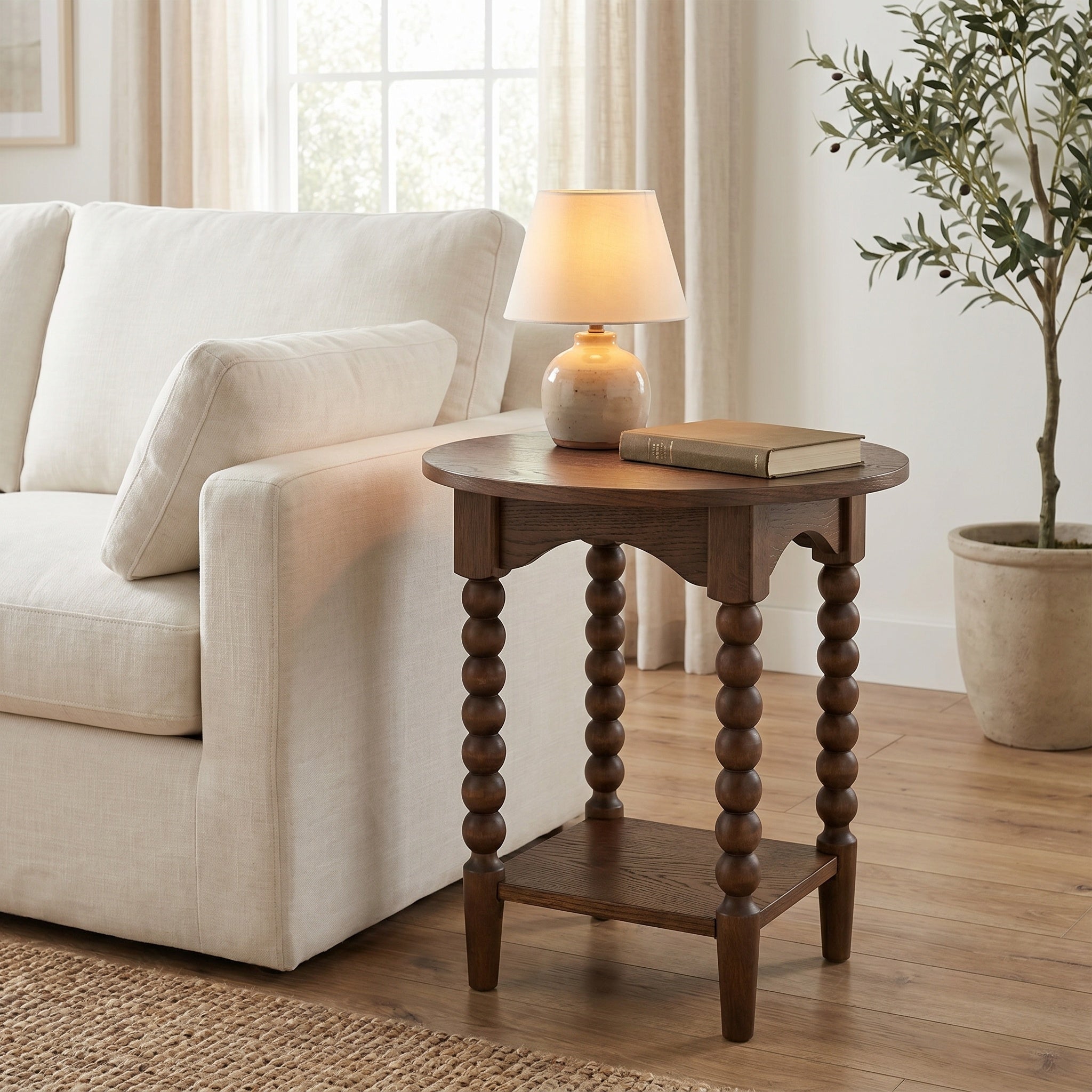 Pembroke 22” Round Cottage End Table