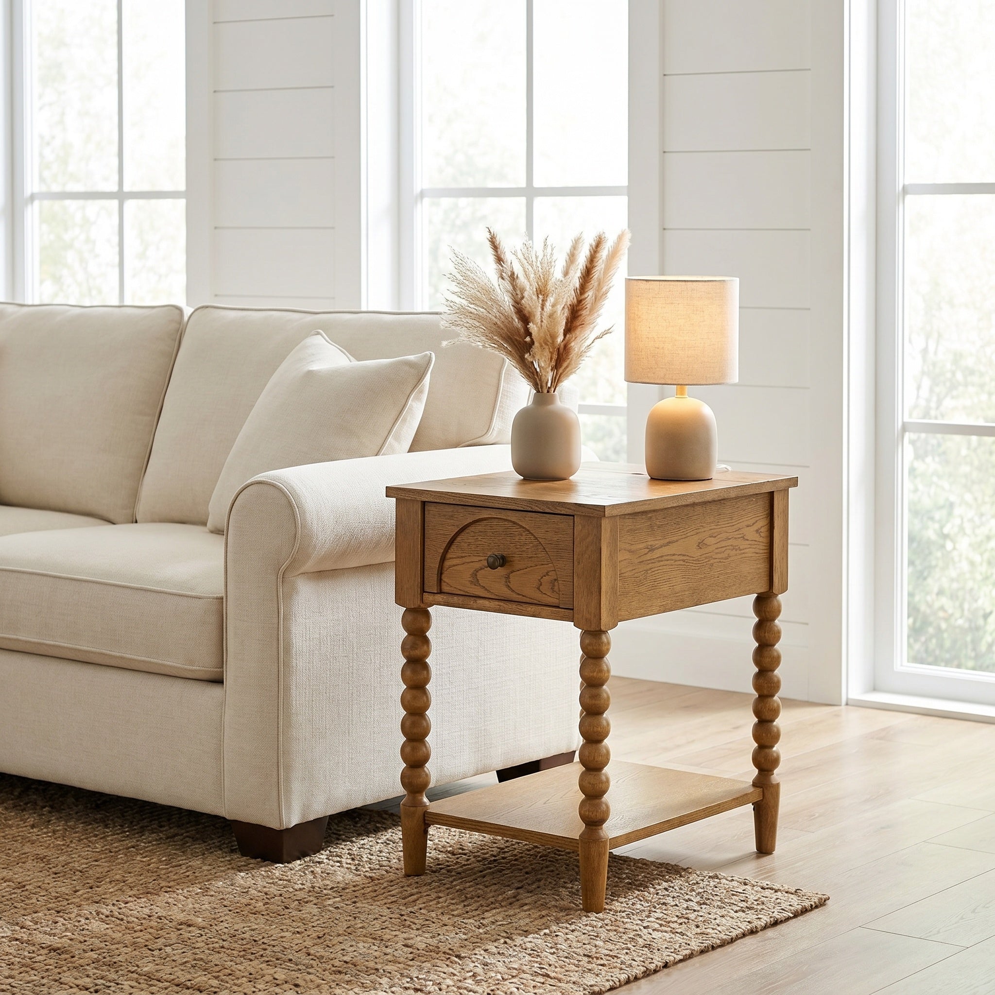 Pembroke 24” Deep Rectangular Chairside End Table