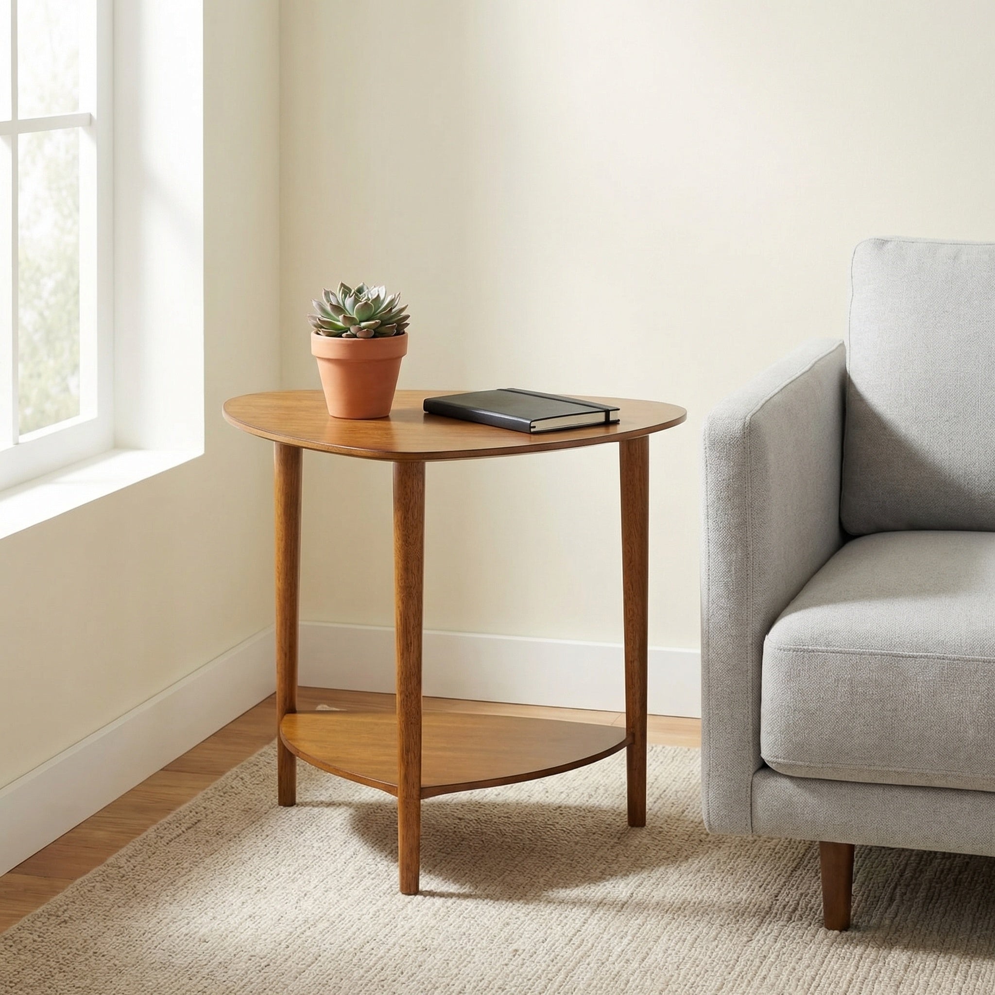 San Pietro Mid-Century Modern End Table