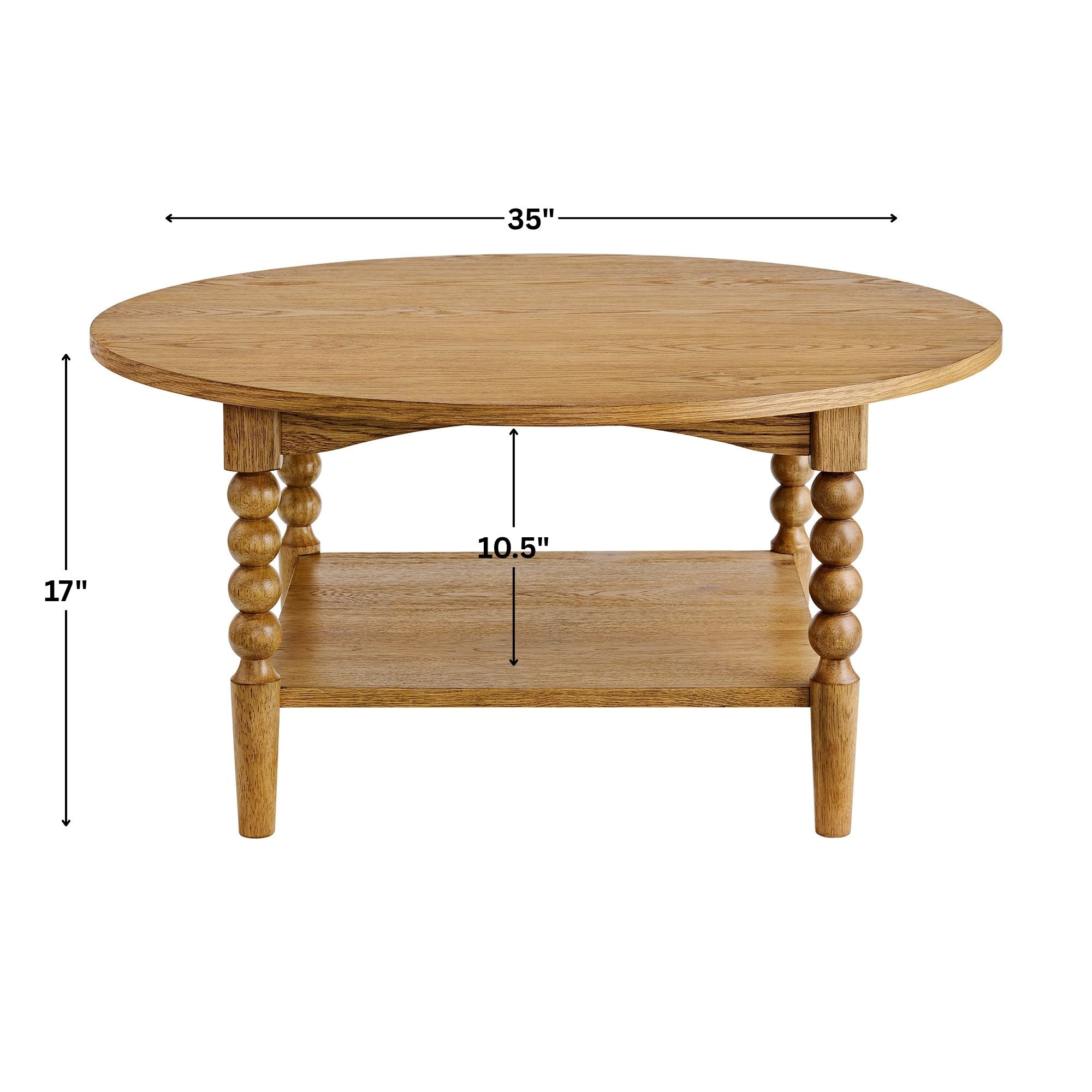 Pembroke 36” Round Cottage Coffee Table