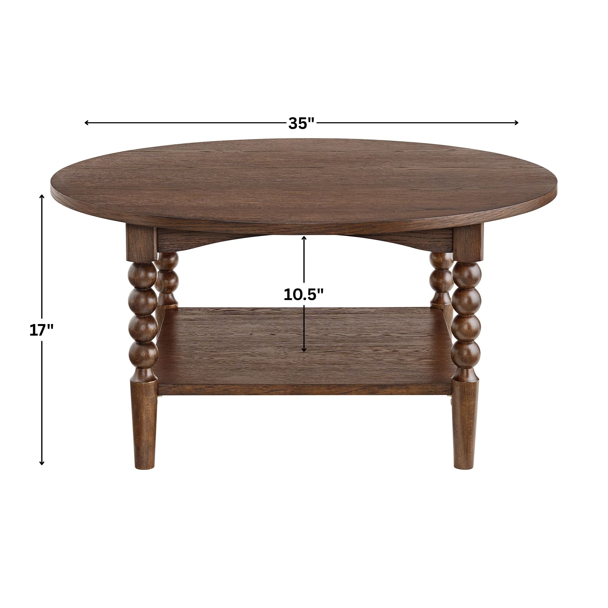 Pembroke 36” Round Cottage Coffee Table