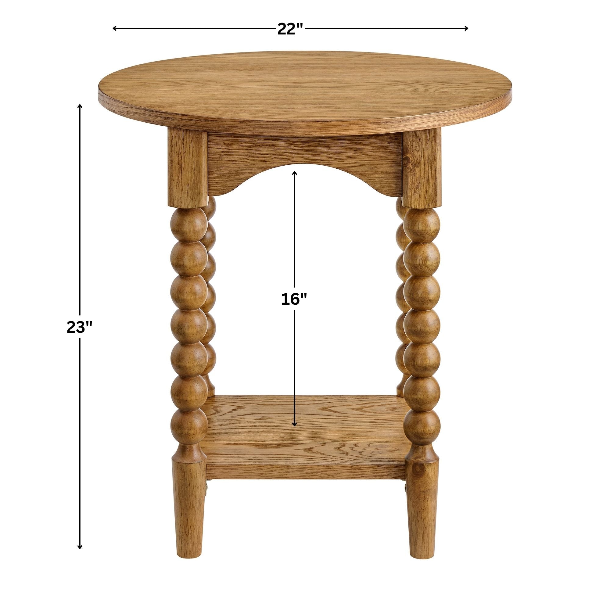 Pembroke 22” Round Cottage End Table