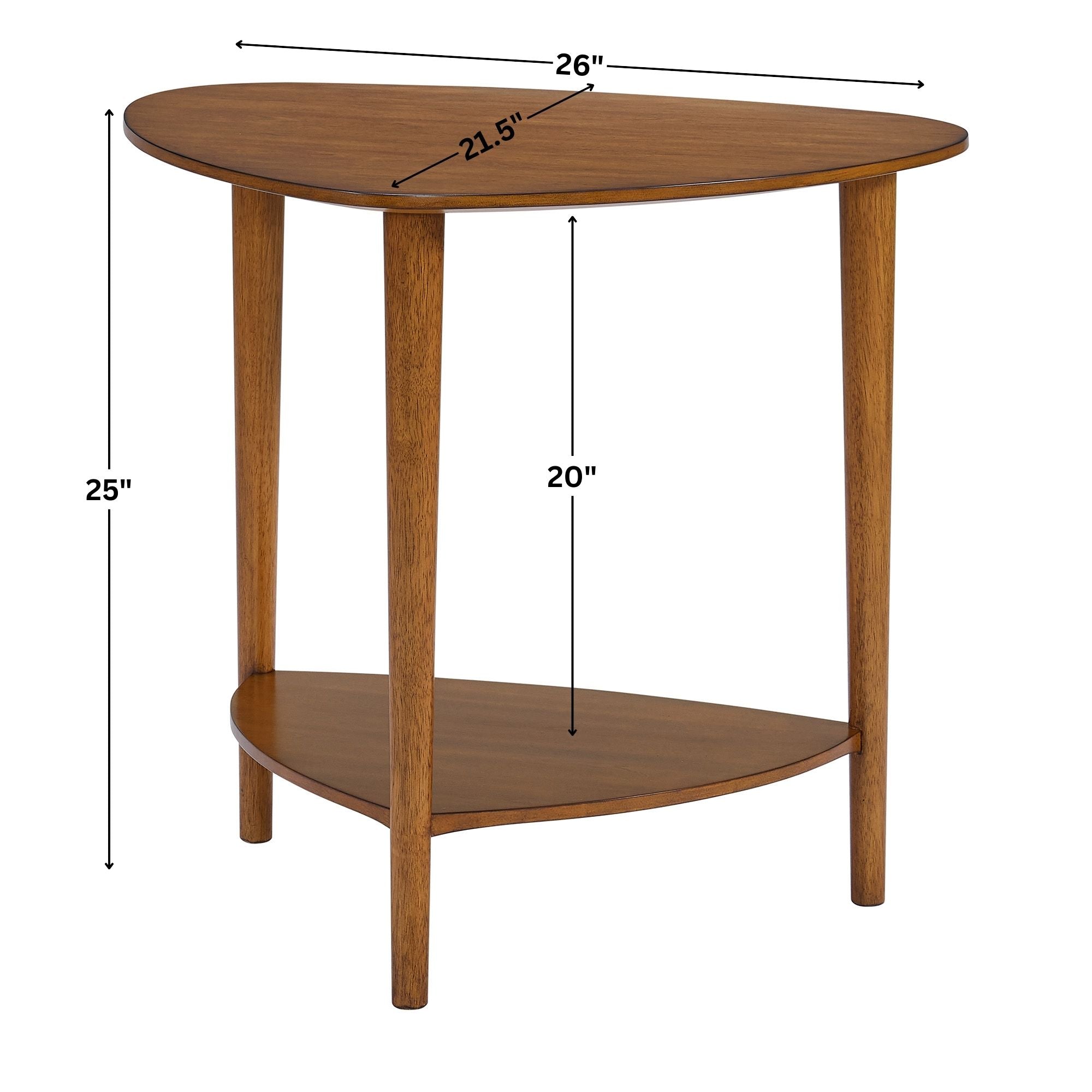 San Pietro Mid-Century Modern End Table