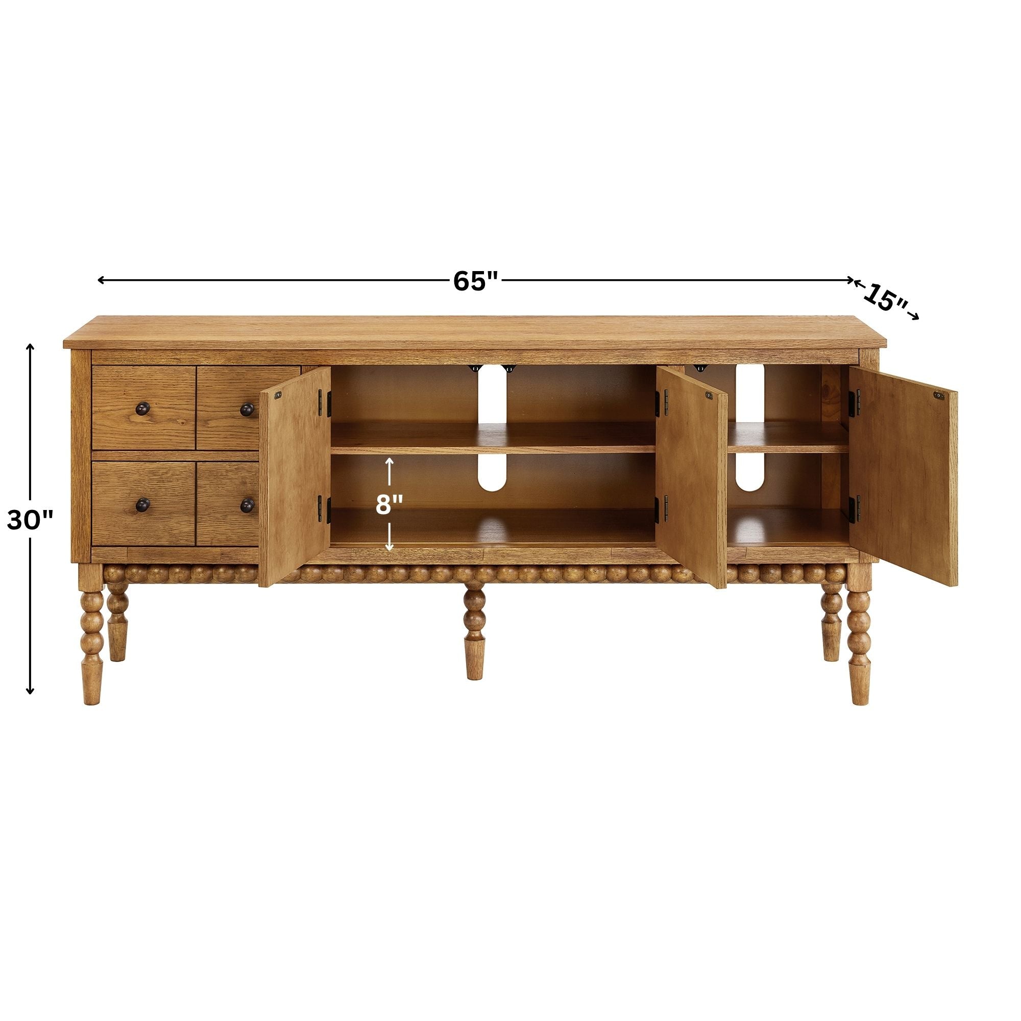 Pembroke 65” Cottage Entertainment Console
