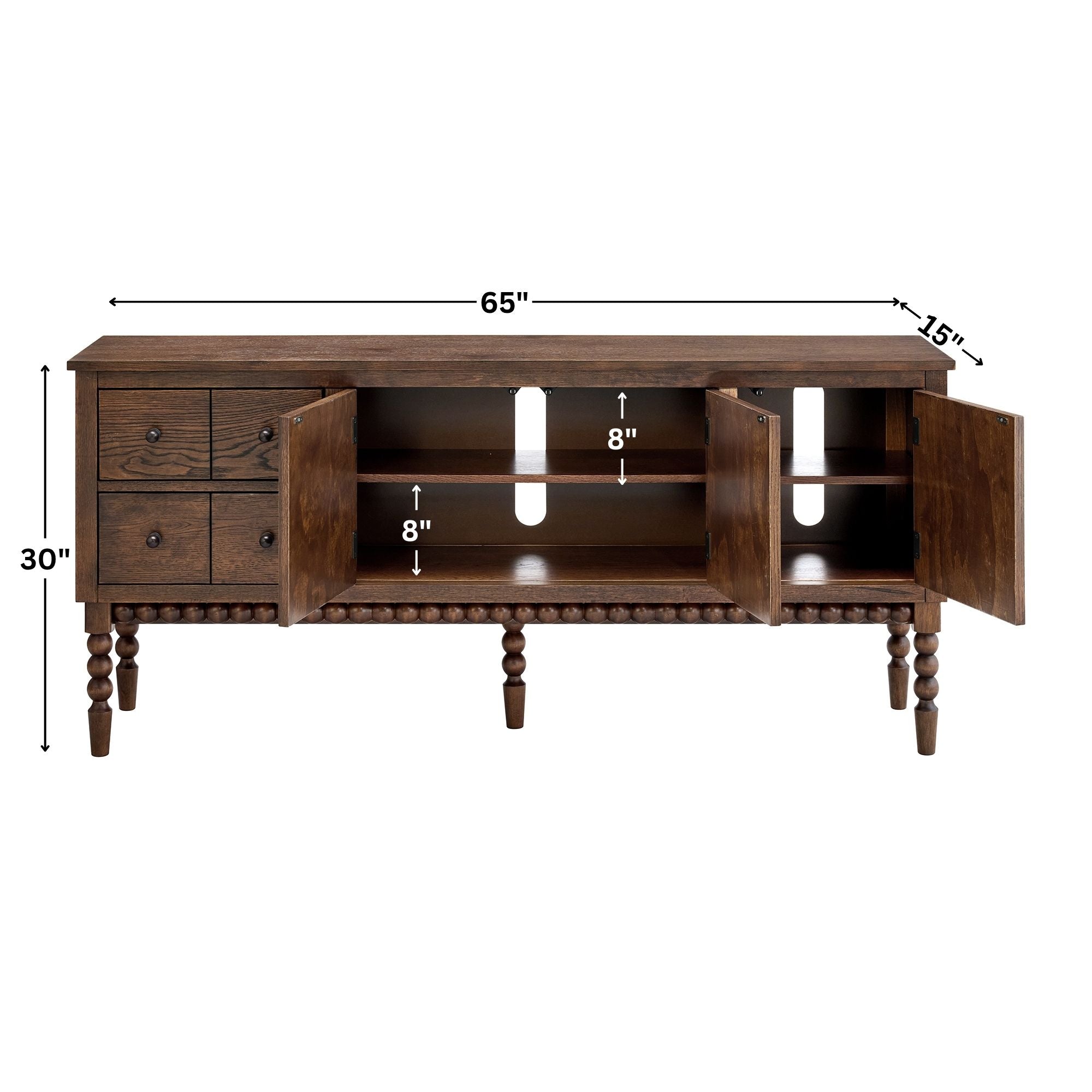 Pembroke 65” Cottage Entertainment Console