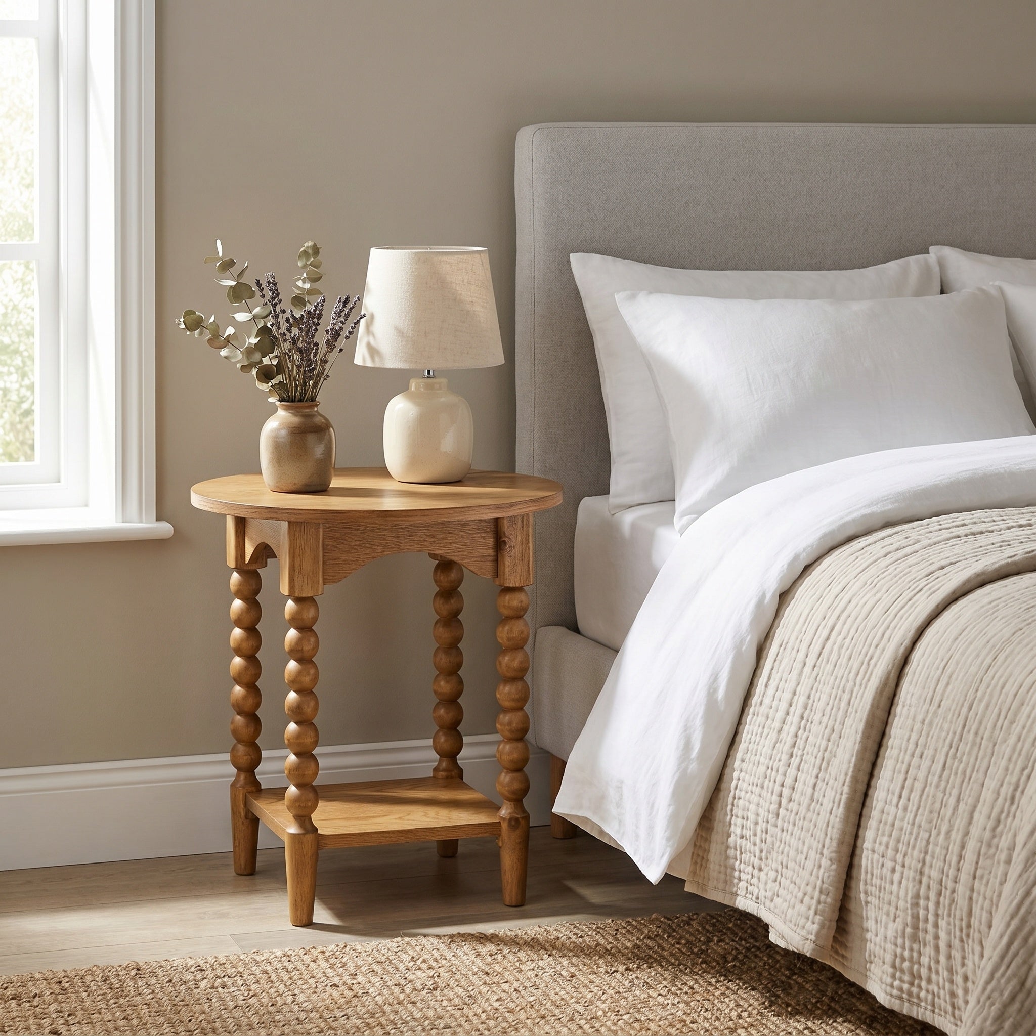 Pembroke 22” Round Cottage End Table