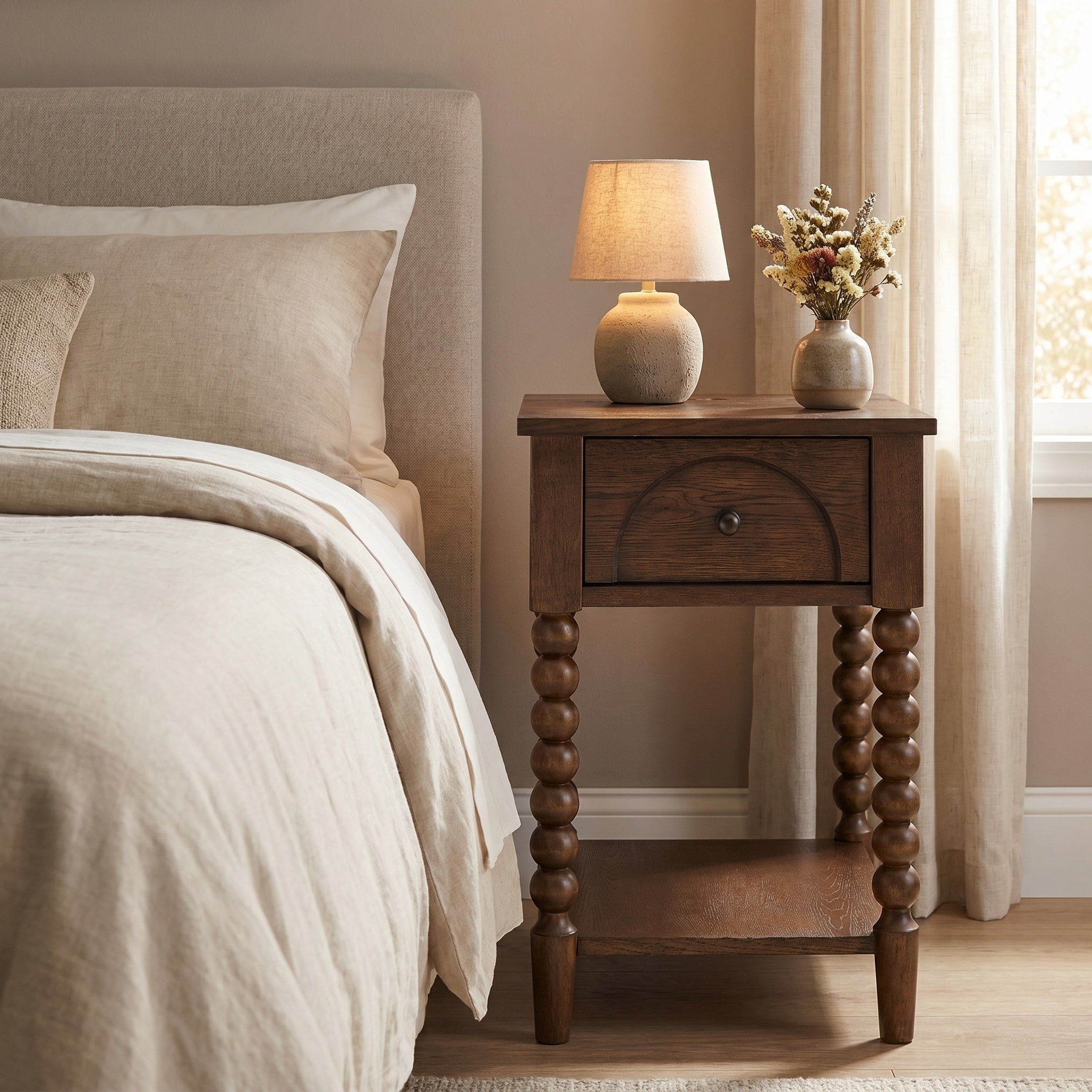Pembroke 24” Deep Rectangular Chairside End Table