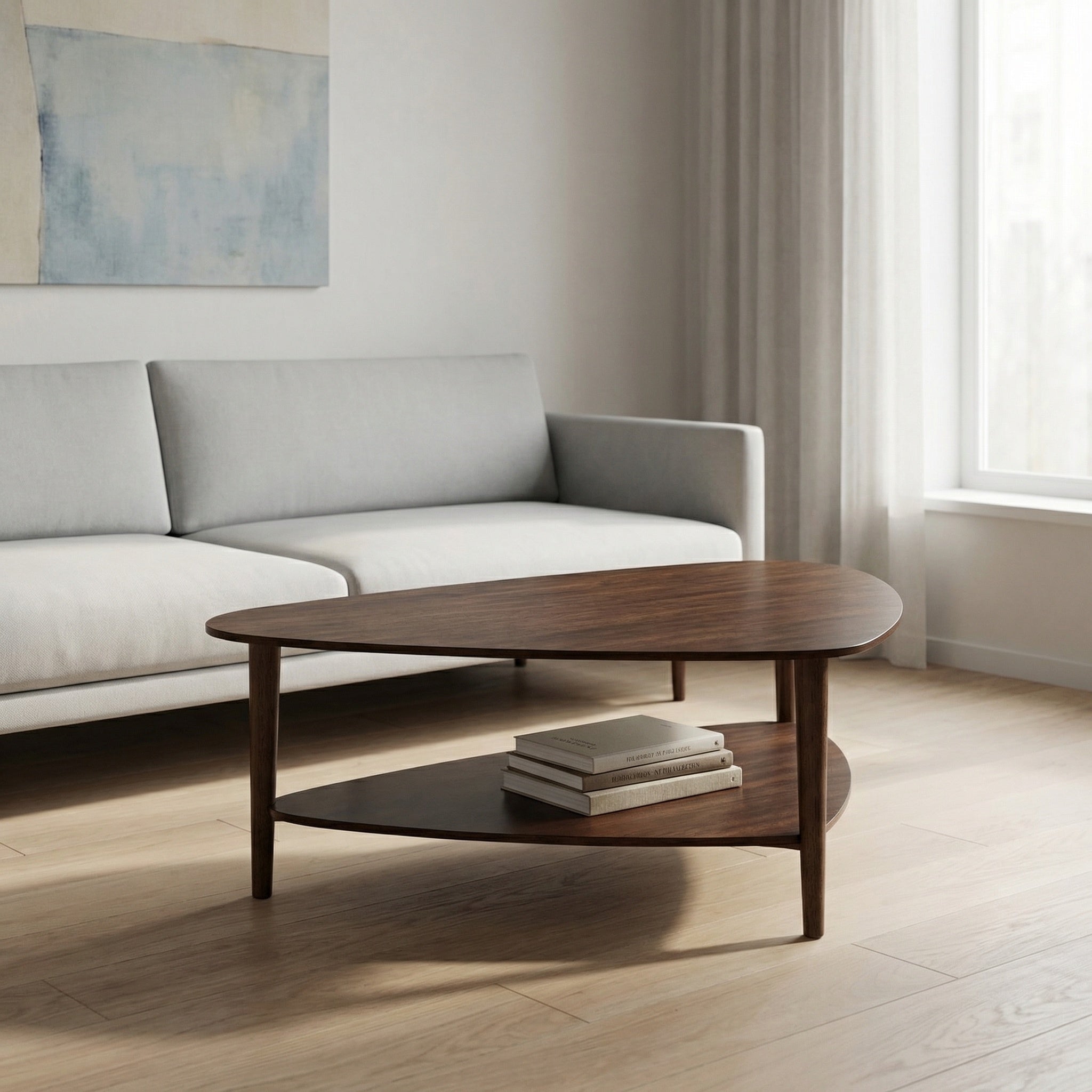 San Pietro Mid-Century Modern Coffee Table
