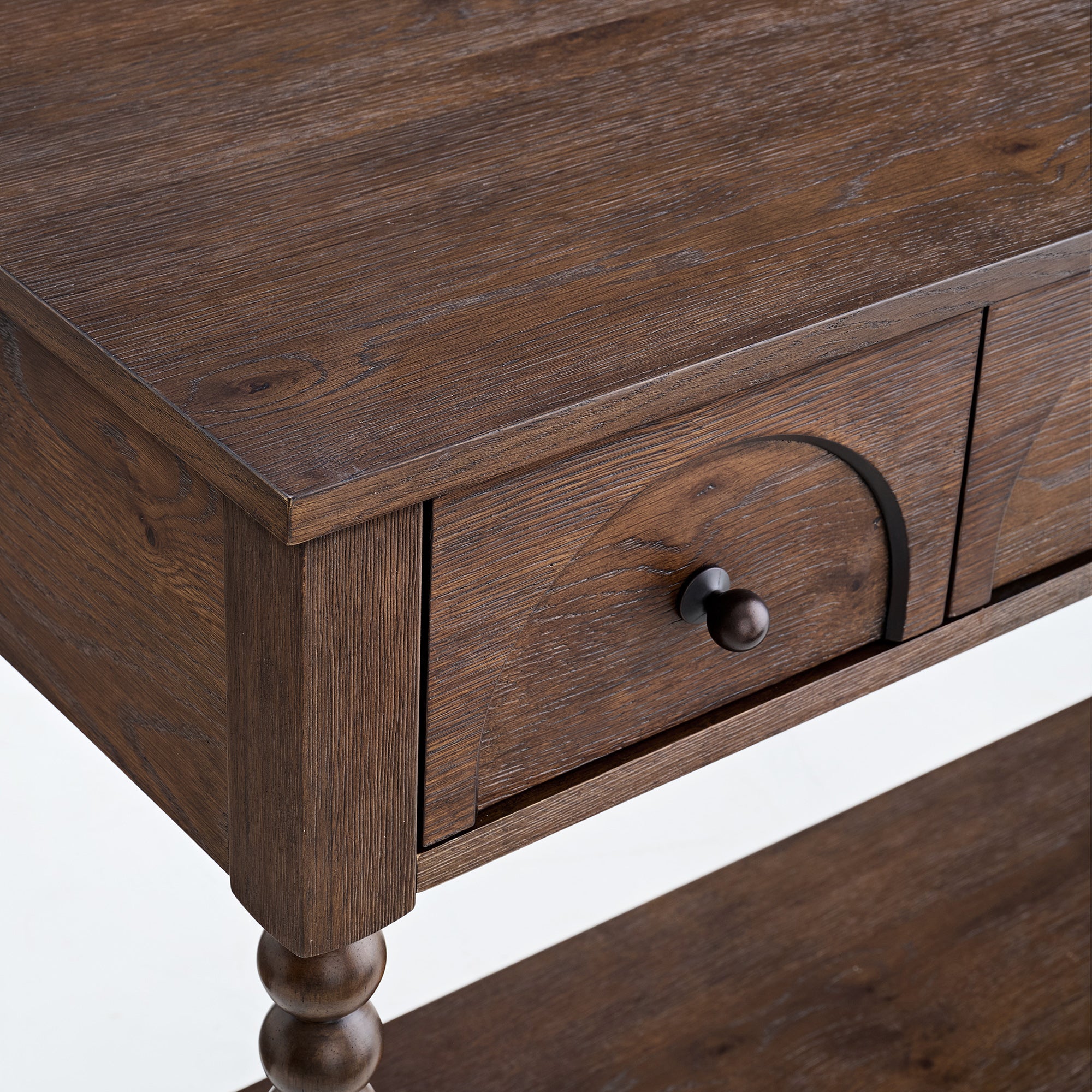 Pembroke 58” Cottage Sofa Console Table