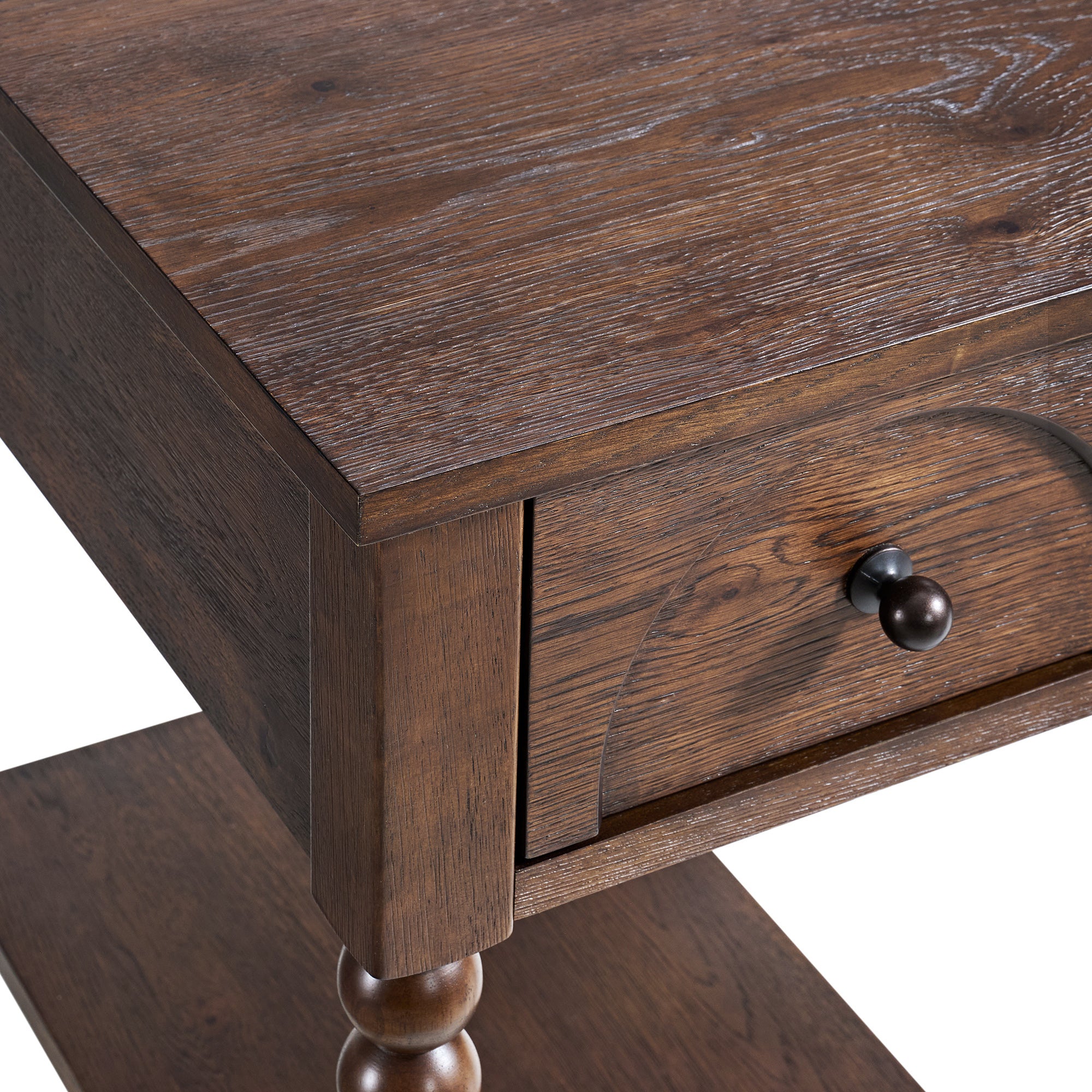 Pembroke 24” Deep Rectangular Chairside End Table