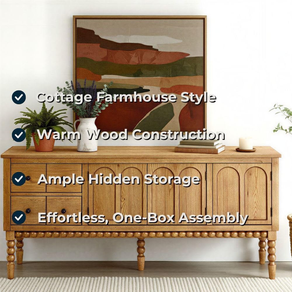 Pembroke 65” Cottage Entertainment Console