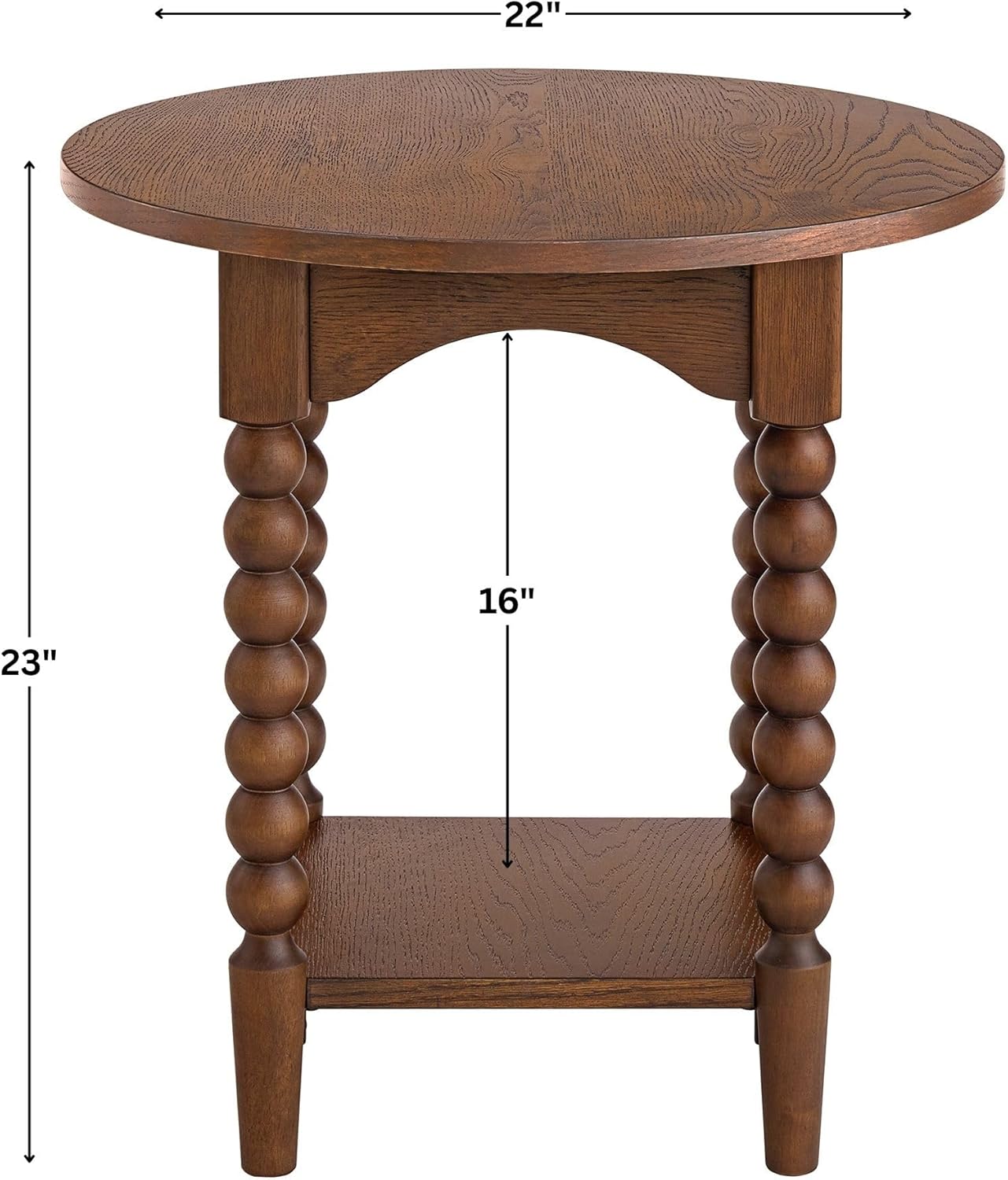 Pembroke 22” Round Cottage End Table