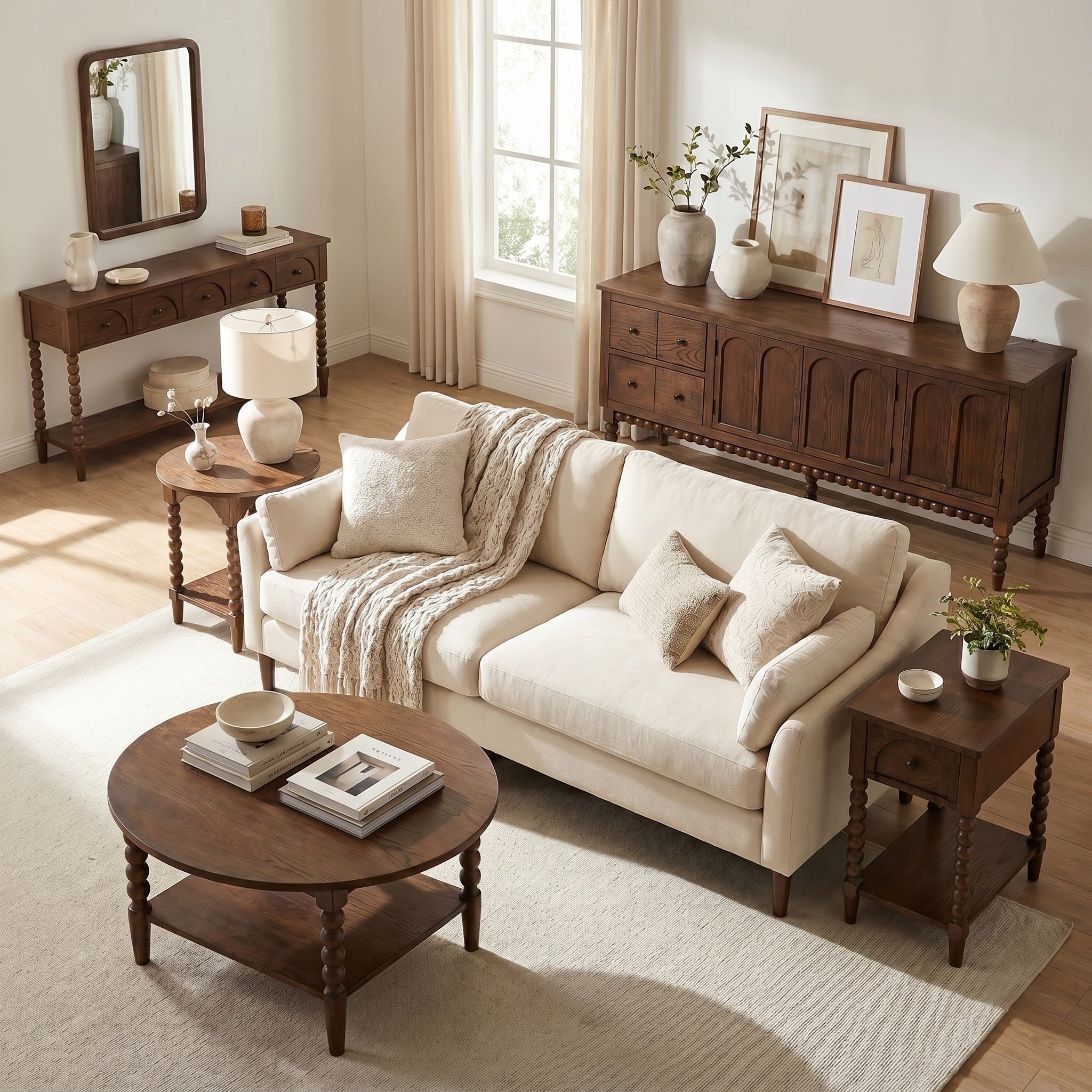 Pembroke 24” Deep Rectangular Chairside End Table