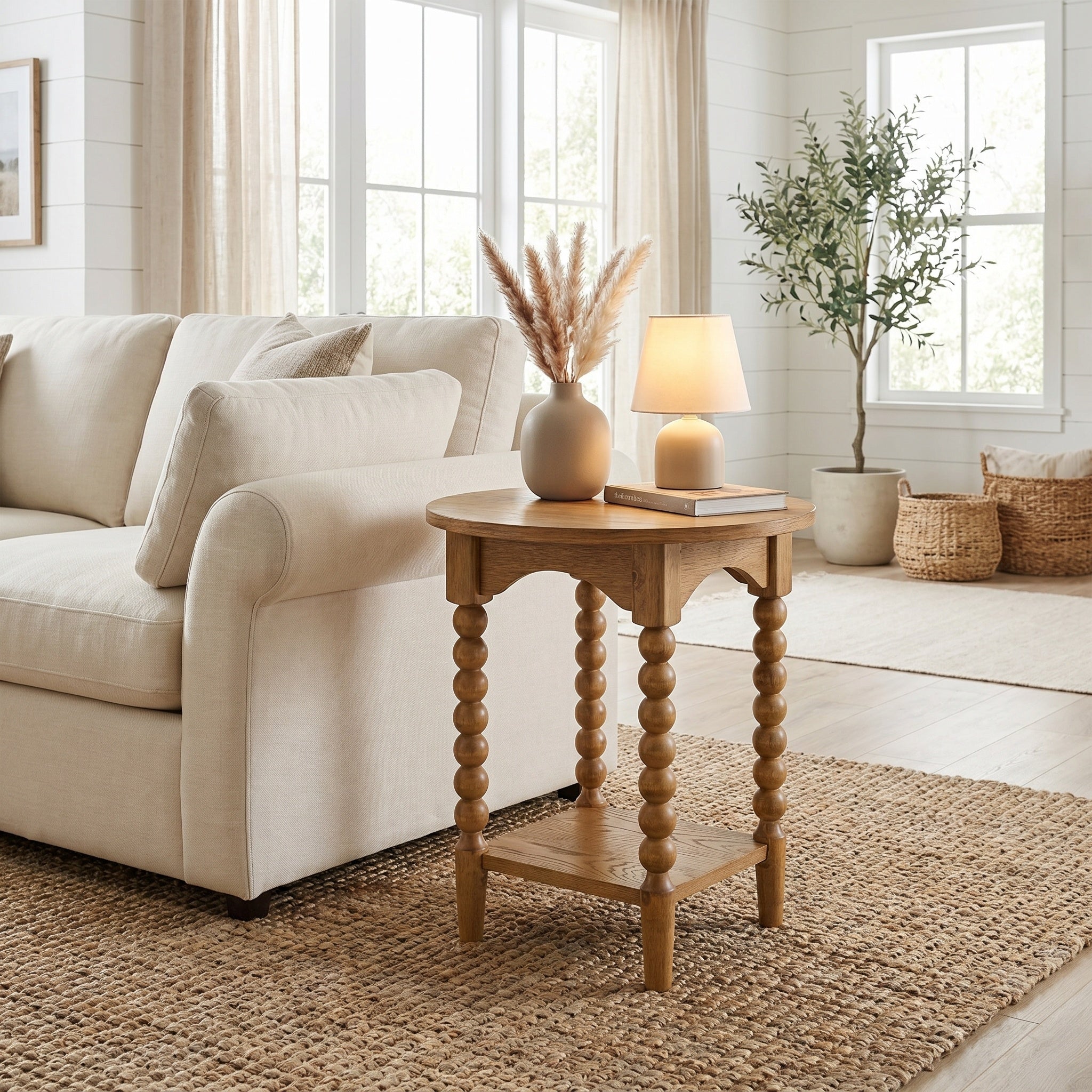 Pembroke 22” Round Cottage End Table