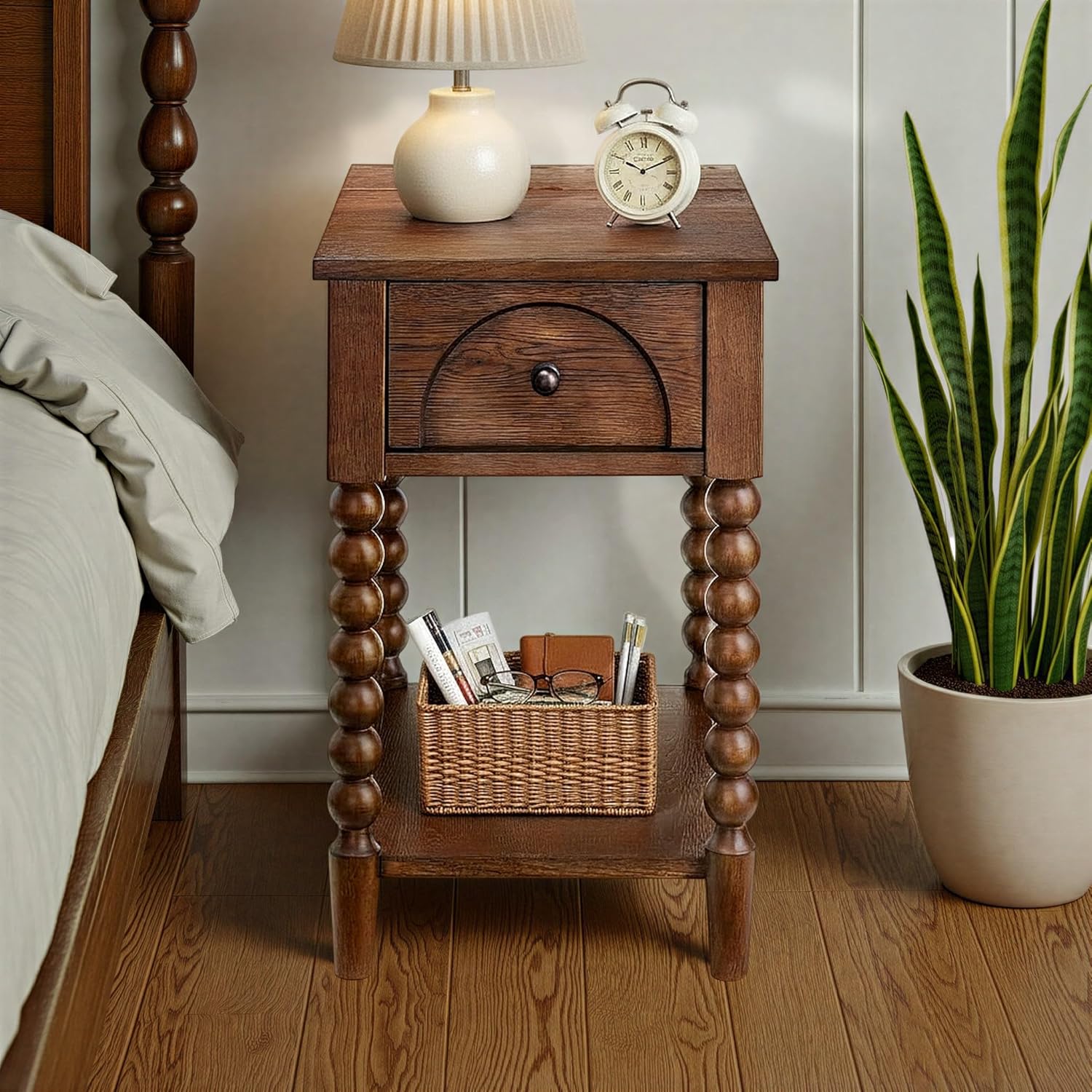 Pembroke 24” Deep Rectangular Chairside End Table