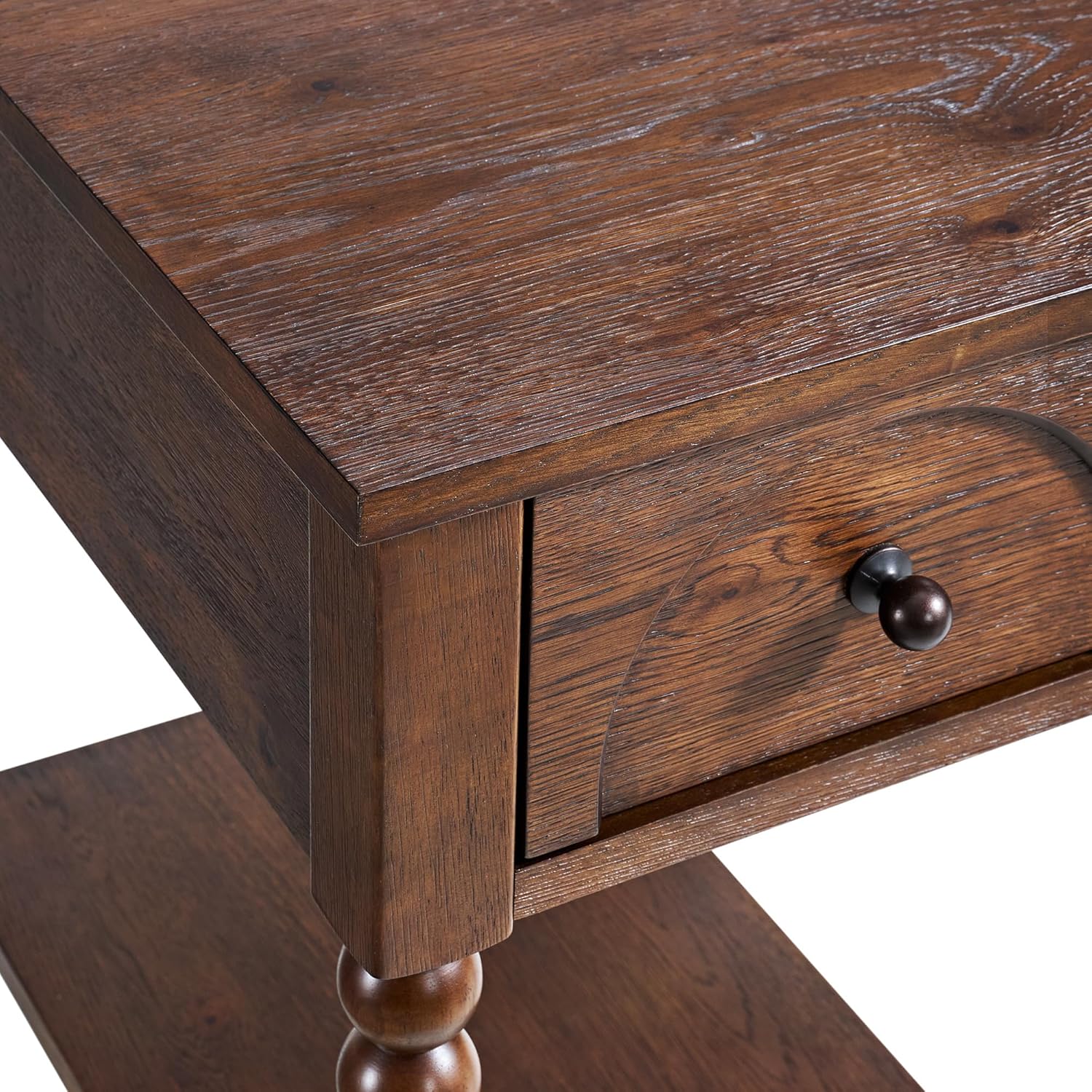 Pembroke 24” Deep Rectangular Chairside End Table