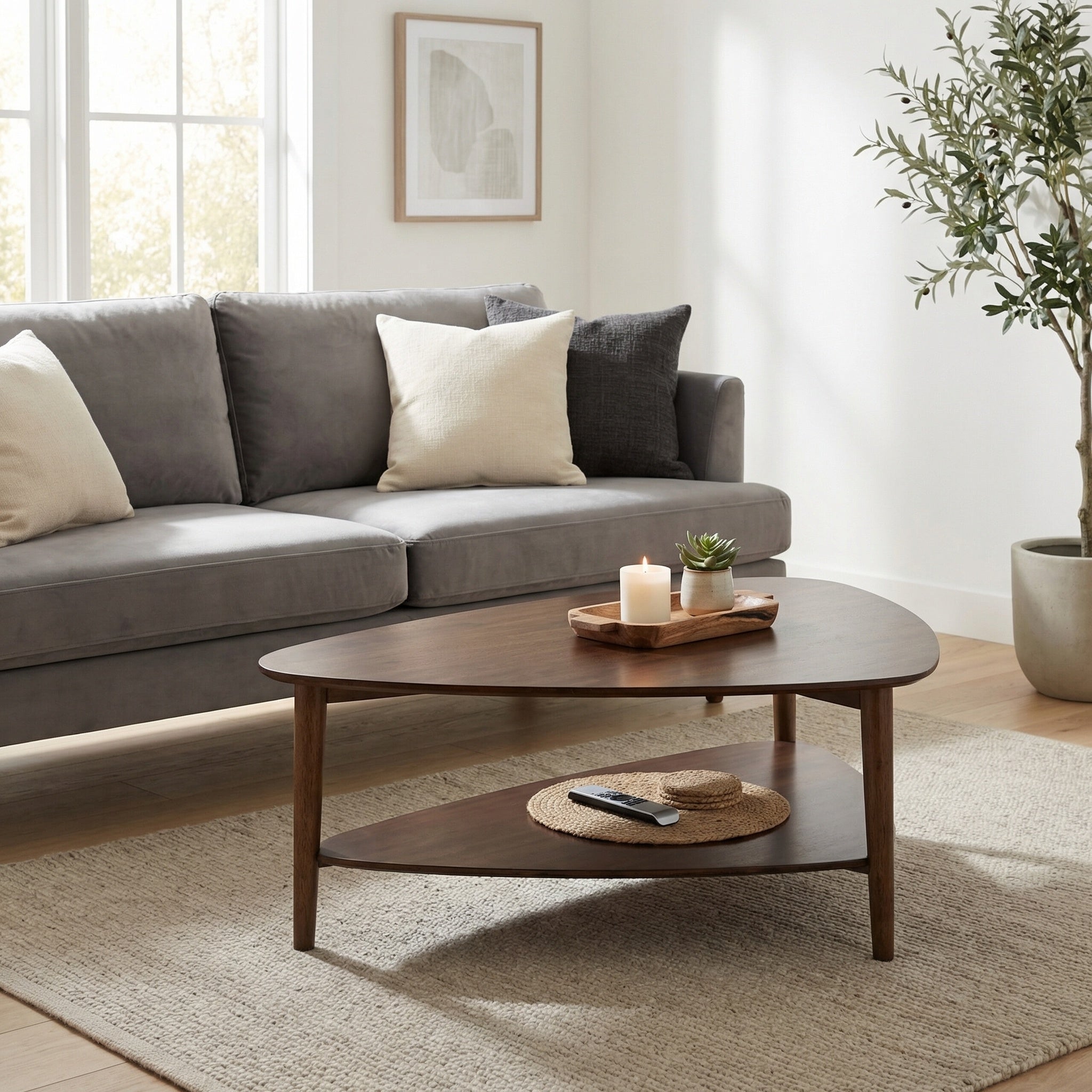 San Pietro Mid-Century Modern Coffee Table