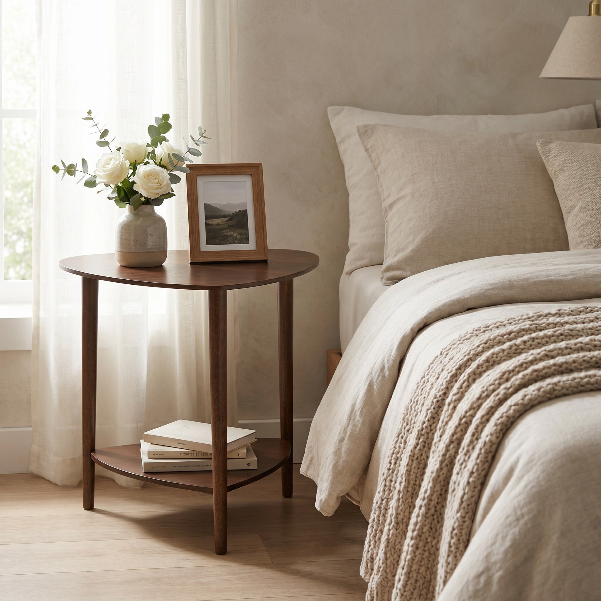 San Pietro Mid-Century Modern End Table